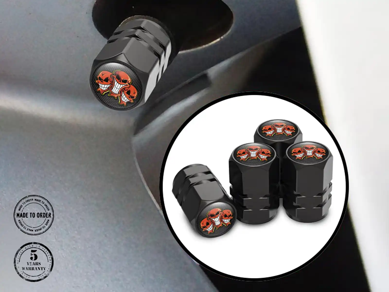 Wheel Valve Covers for Trucks Stylish Style
